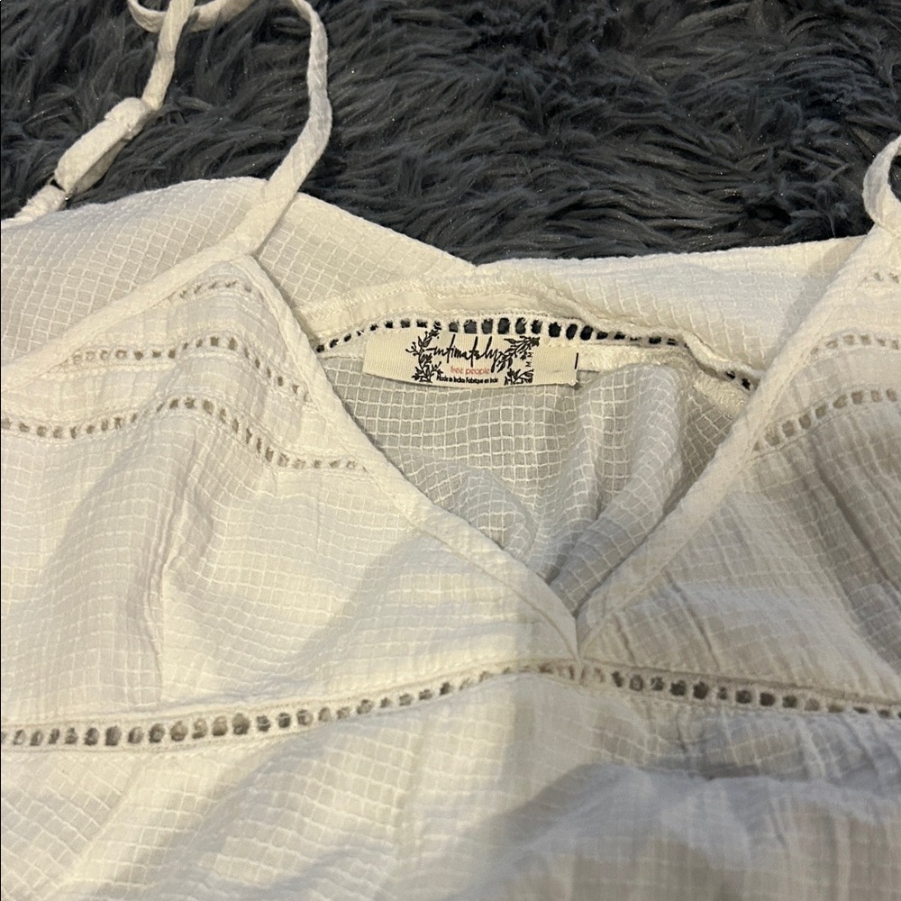 FP Movement by Free People Cream Chemise